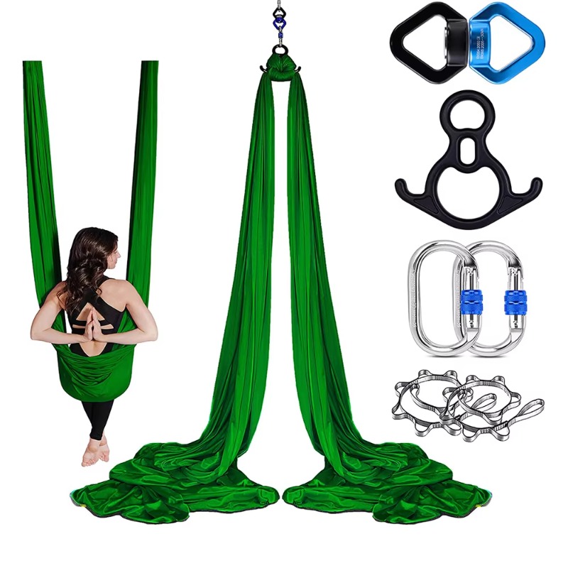 Yoga Fitness Studio - Convenient Adjustable Aerial Swing Yoga Hammock