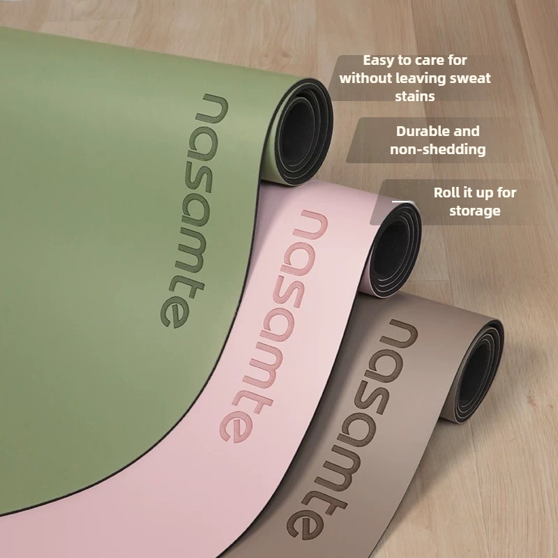 Yoga Fitness Studio - Non-Slip Yoga Mats Pure Color Rubber
