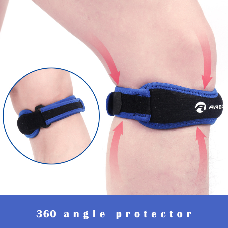 Knee Sleeve Compression - 1 PC Knee Patellar Tendon Knee