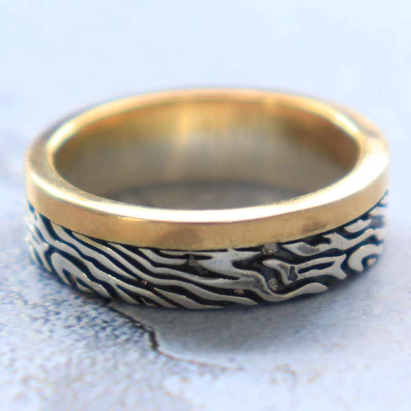 7-10g Mokume Gane Damask Patte - огляд і ціна Fitness Tracker Band