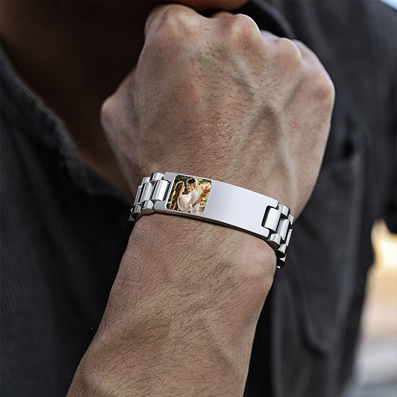 Custom Picture Text Bracelet W - огляд і ціна Fitness Tracker Band