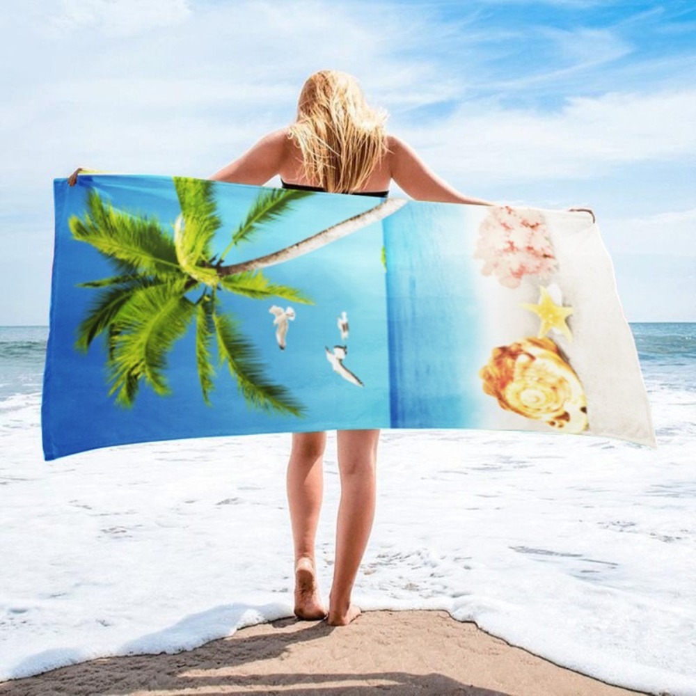 Starfish Printing Bath Towel 2 - огляд і ціна Yoga And Fitness Mat