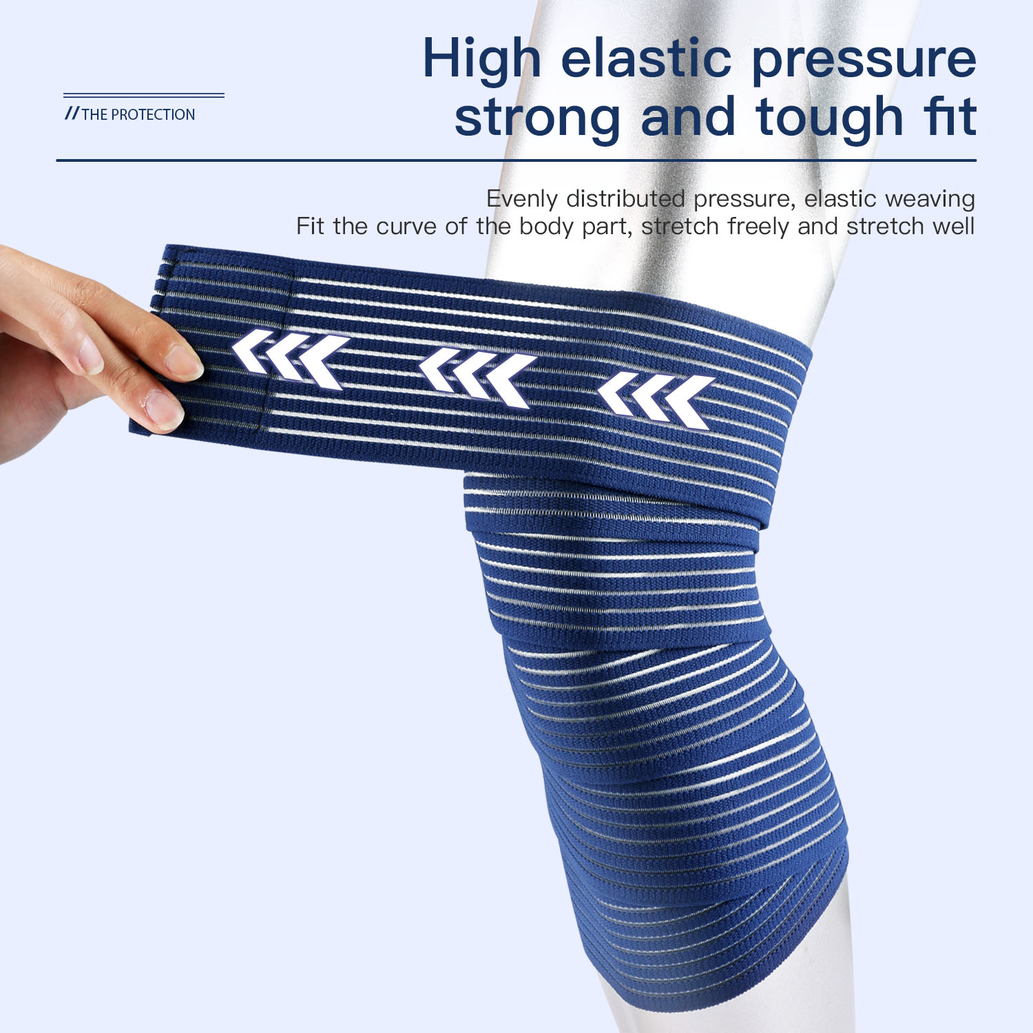 1 PC Tape Compression Bandage  - огляд і ціна Knee Sleeve Compression