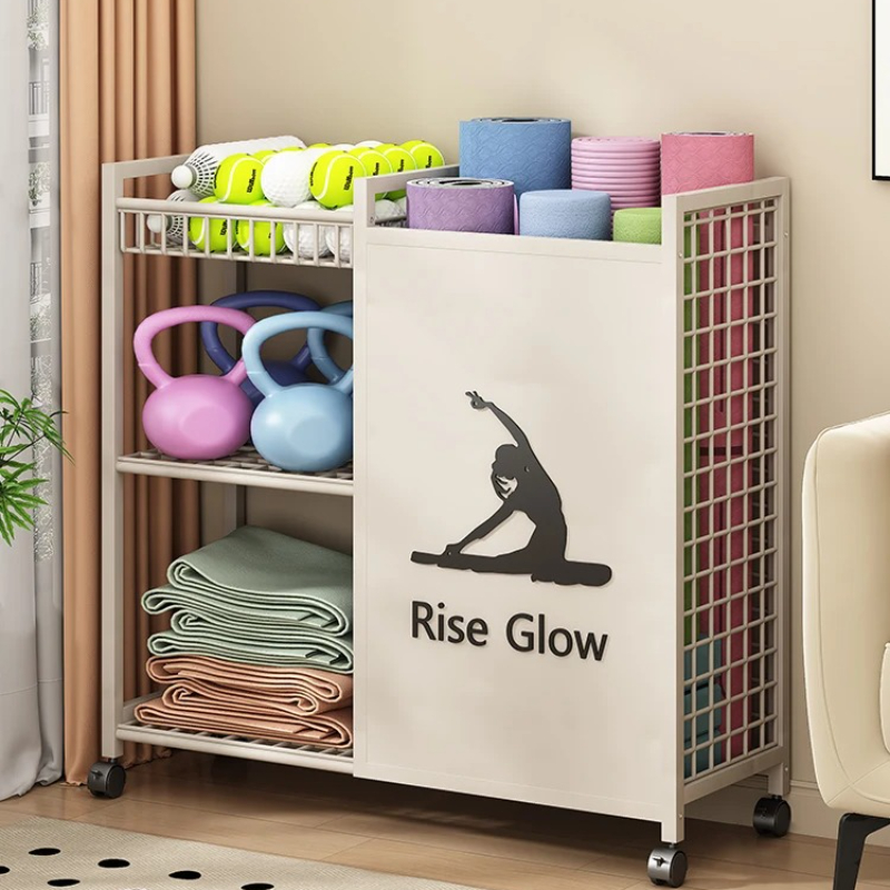 Mobile Fitness Cart with Wheel - огляд і ціна Yoga Fitness Studio