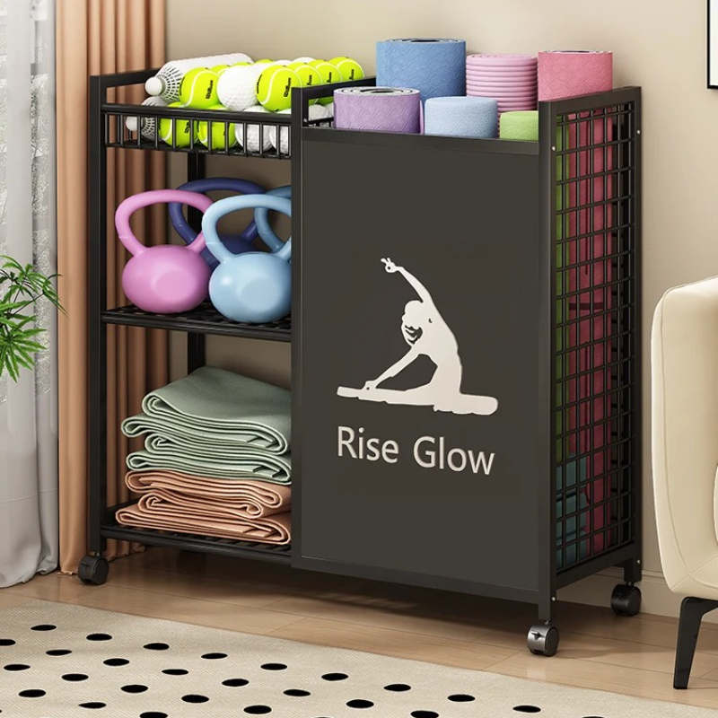 Mobile Fitness Cart with Wheel - огляд і ціна Yoga Fitness Studio