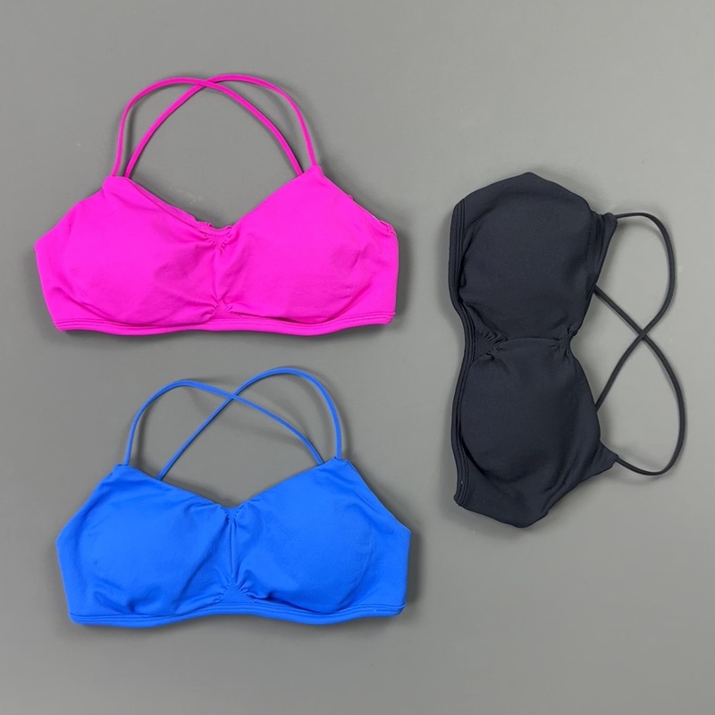 HISTELLO Front Ruched Cross Ba - огляд і ціна Yoga Fitness Matte