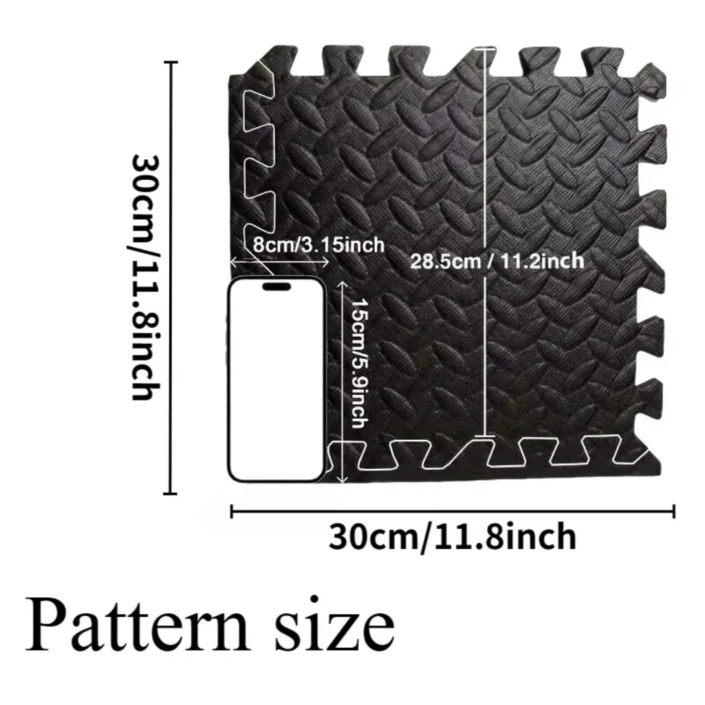 16 Piece Fitness Yoga Mat Soft - огляд і ціна Yoga And Fitness Mat