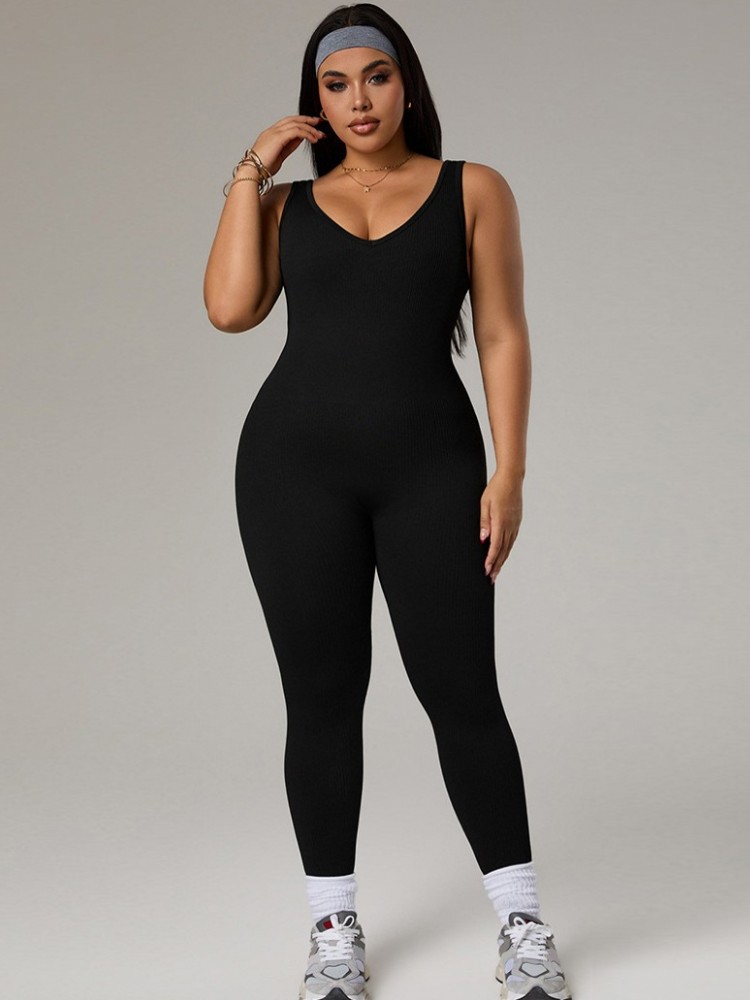 Plus Size Women's Tracksuit Gy - огляд і ціна Yoga Fitness Workout