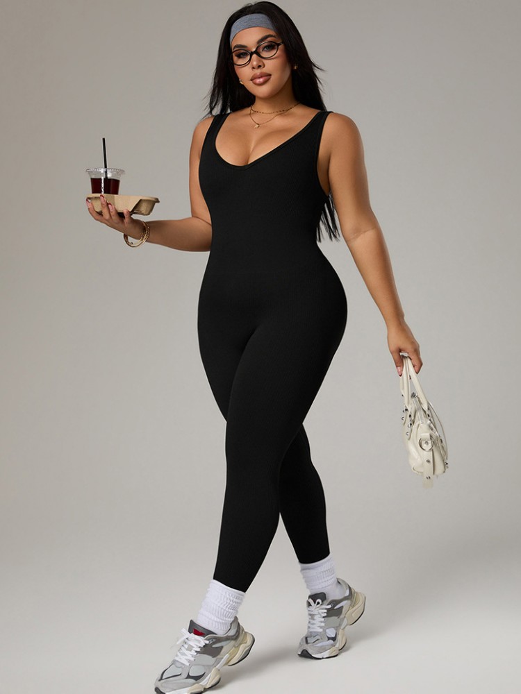 Plus Size Women's Tracksuit Gy - огляд і ціна Yoga Fitness Workout