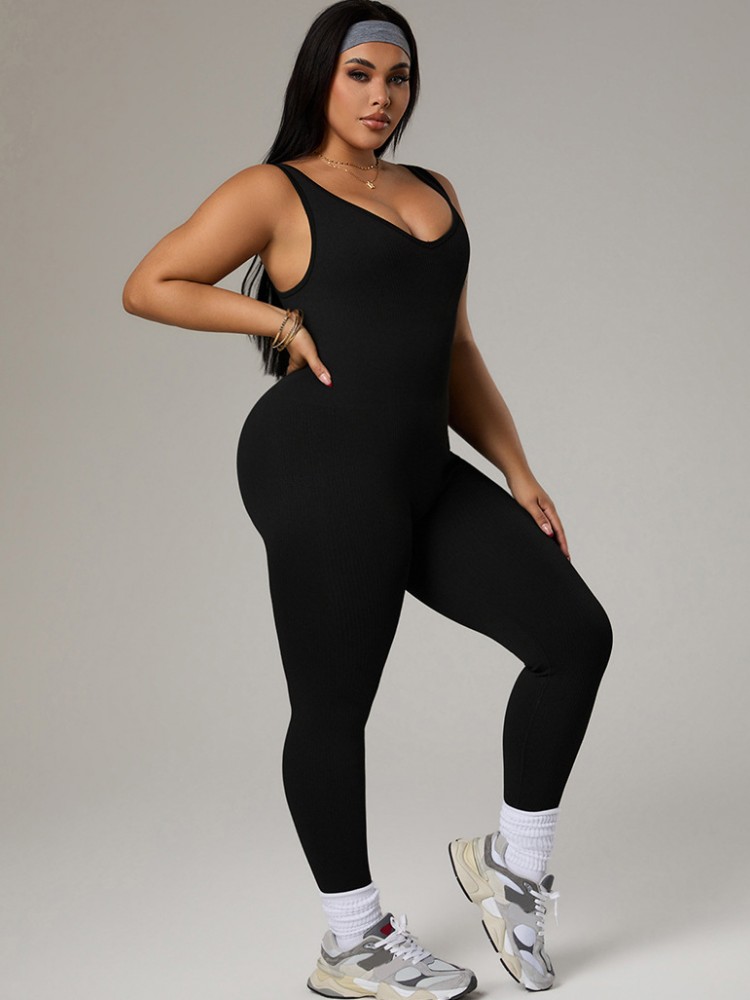 Plus Size Women's Tracksuit Gy - огляд і ціна Yoga Fitness Workout