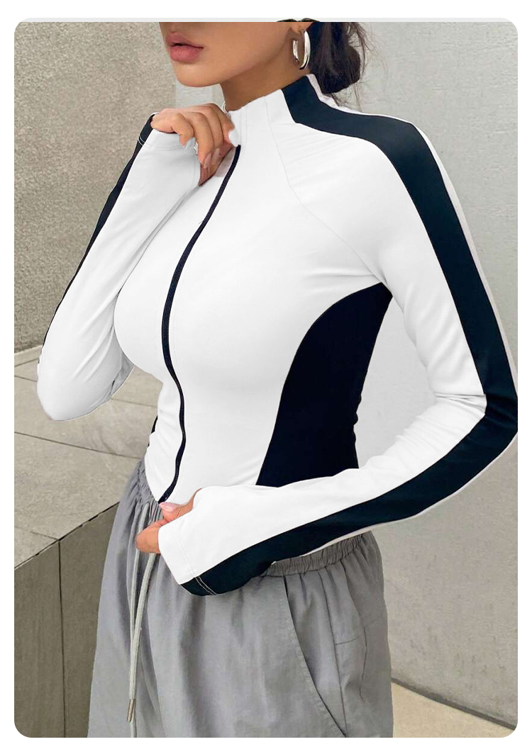 Yoga Clothes Stand Up Collar J - огляд і ціна Yoga In Fitness