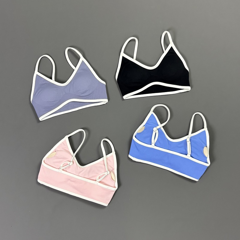 Women Contrastline Yoga Bra V  - огляд і ціна Yoga Fitness Matte