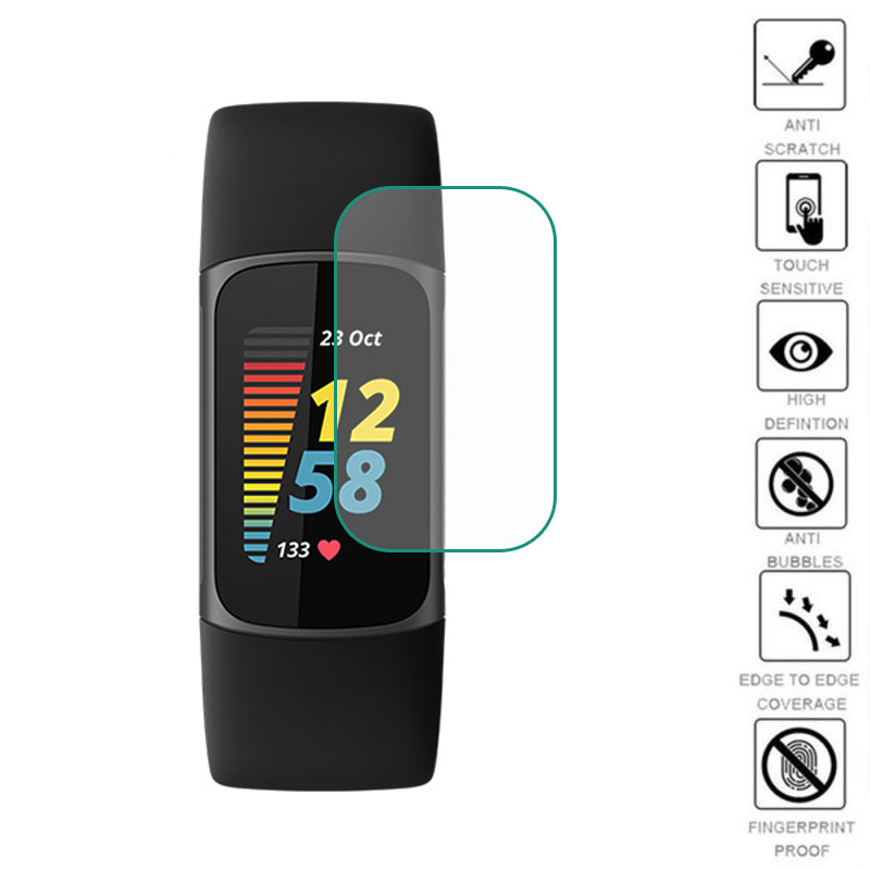 5pcs Soft TPU Clear Protective - огляд і ціна Fitness Tracker Band