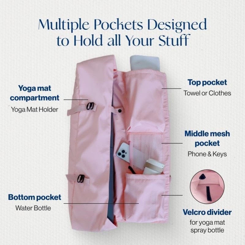 Yoga bag, yoga mat storage bac - огляд і ціна Yoga In Fitness