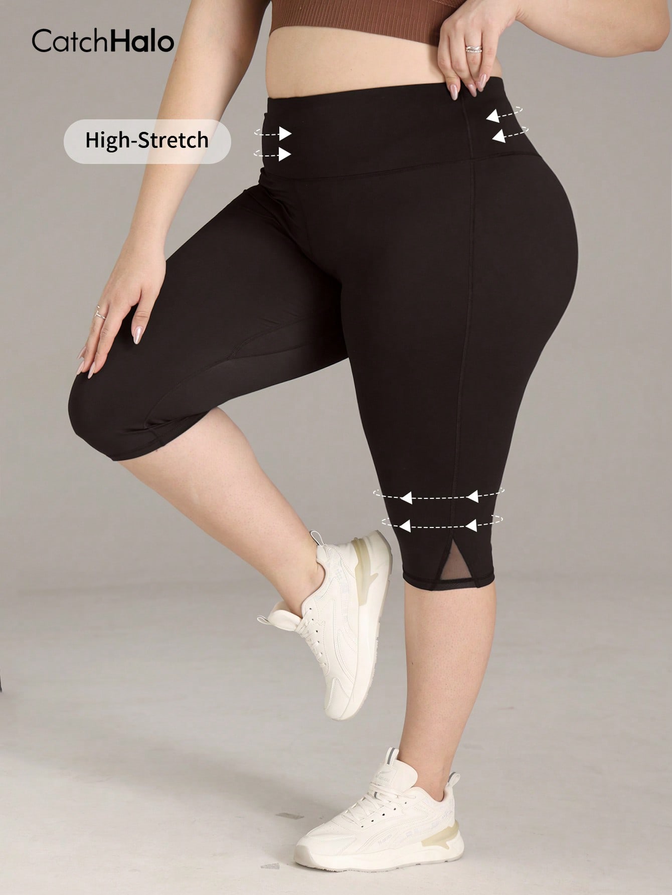 Plus Size Gym Leggings Women M - огляд і ціна Yoga Fitness Workout