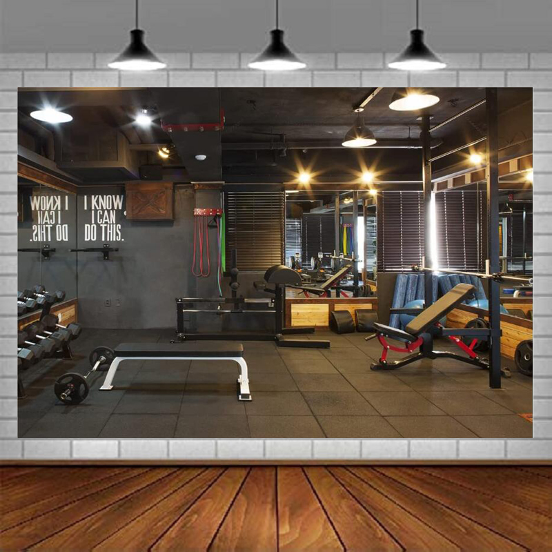 Gym Photography Backdrop Fitne - огляд і ціна Yoga Fitness Videos Free