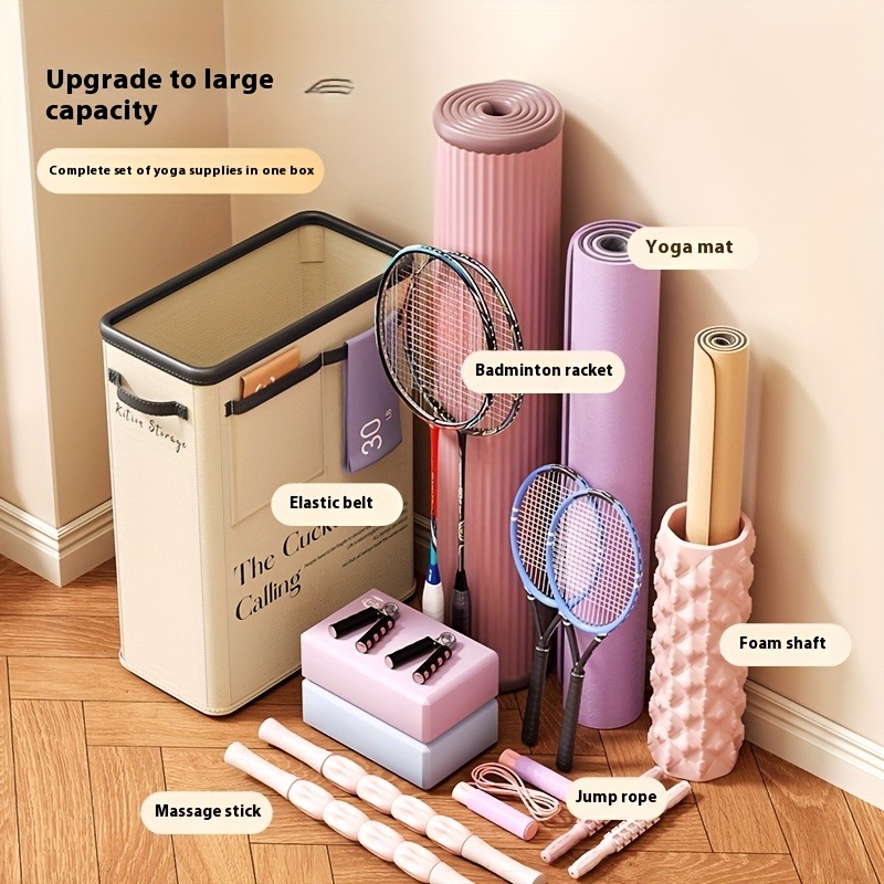 Yoga Mat Storage Basket with W - огляд і ціна Yoga And Fitness Mat