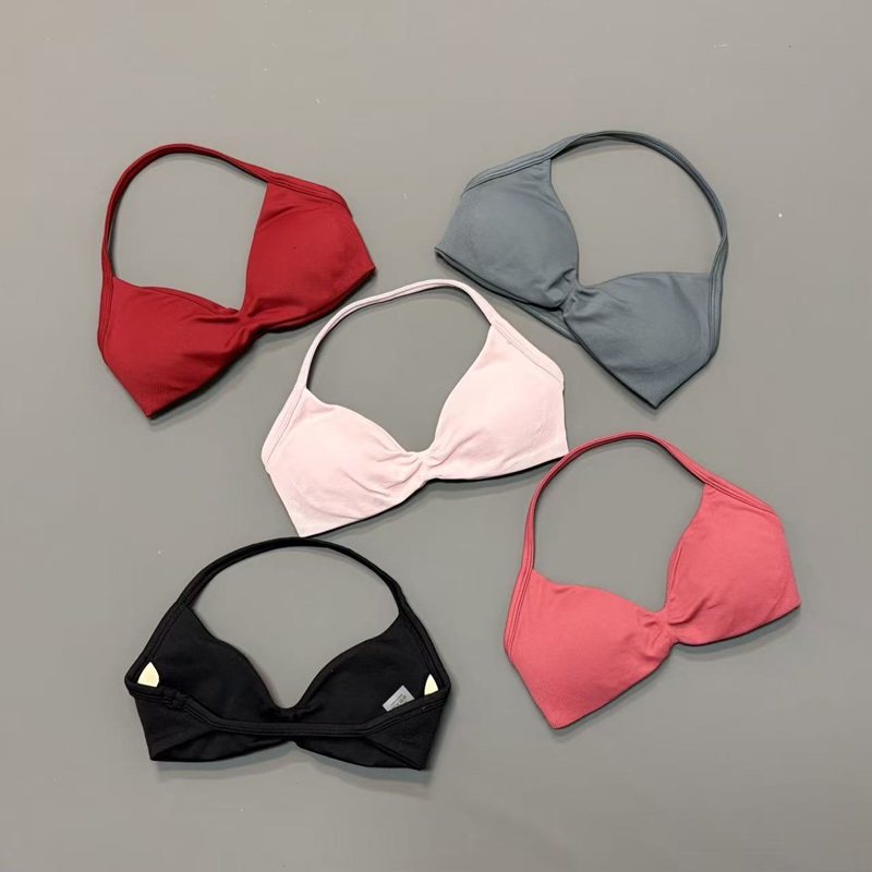 Women Halter Sports Bra V-Neck - огляд і ціна Yoga Fitness Matte