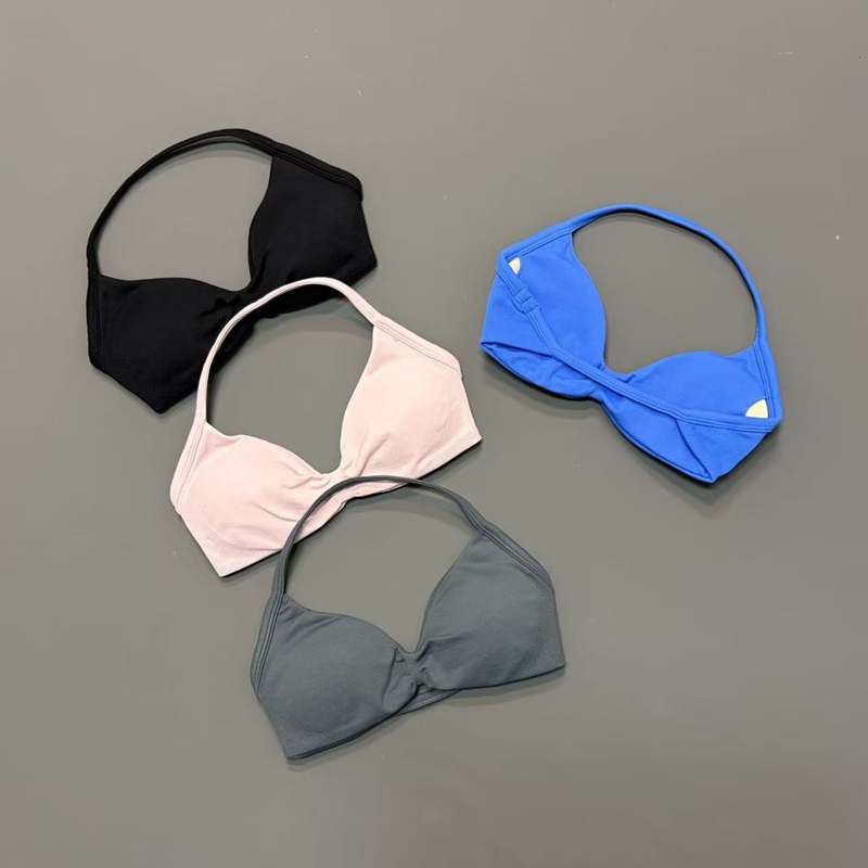 Women Halter Sports Bra V-Neck - огляд і ціна Yoga Fitness Matte