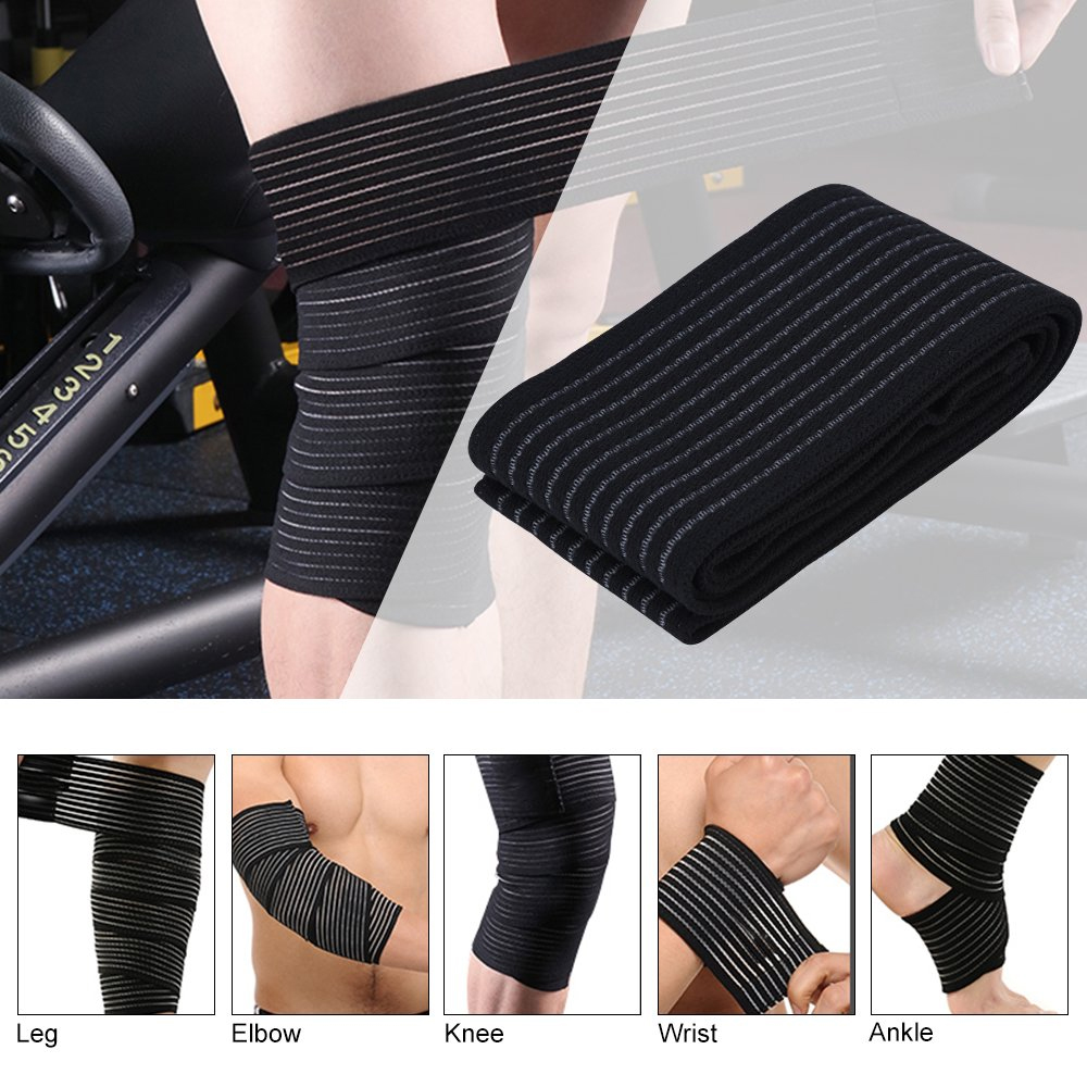 1PCS 40-300cm Compression Band - огляд і ціна Knee Sleeve Compression
