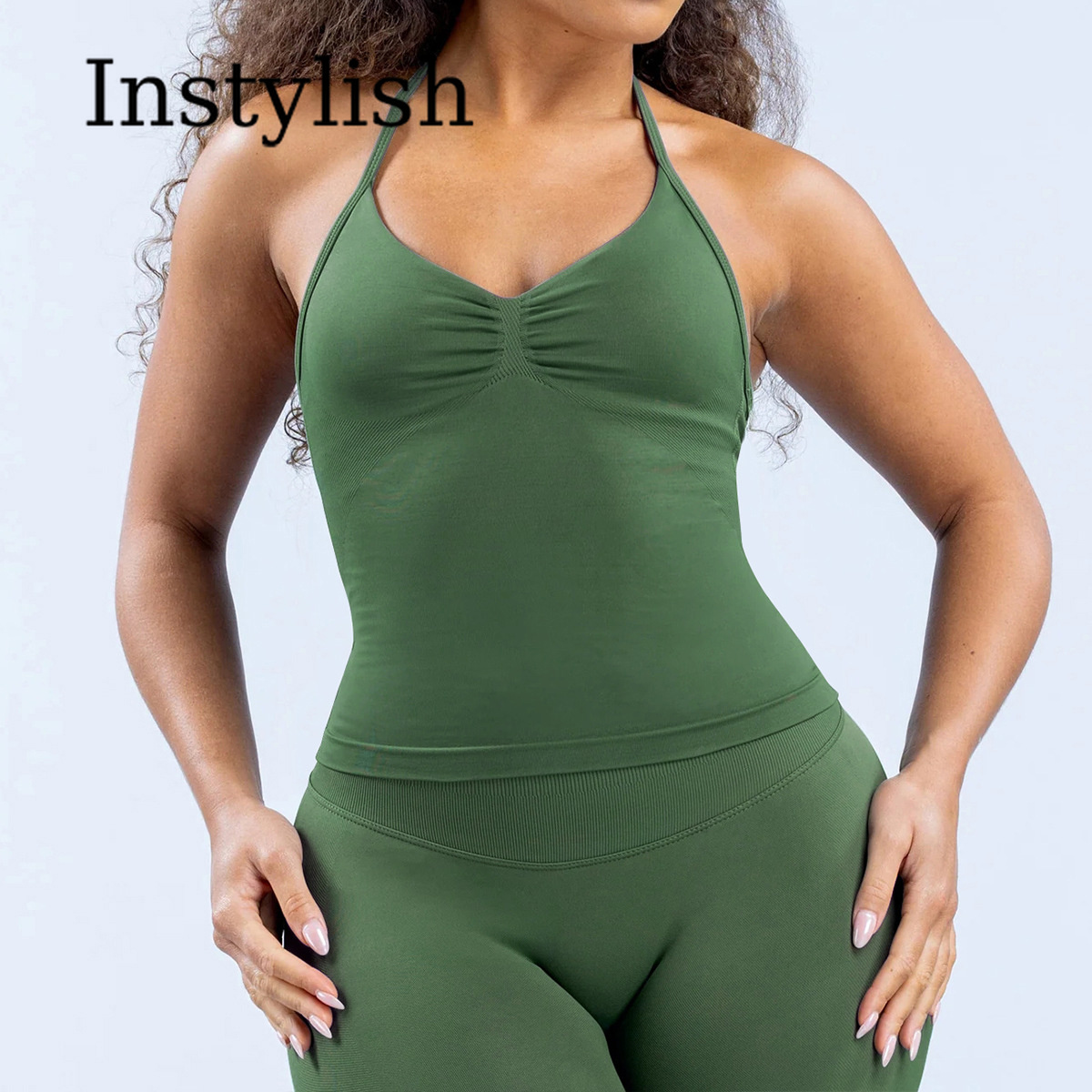 Women Seamless Yoga 2 Piece Se - огляд і ціна Yoga In Fitness