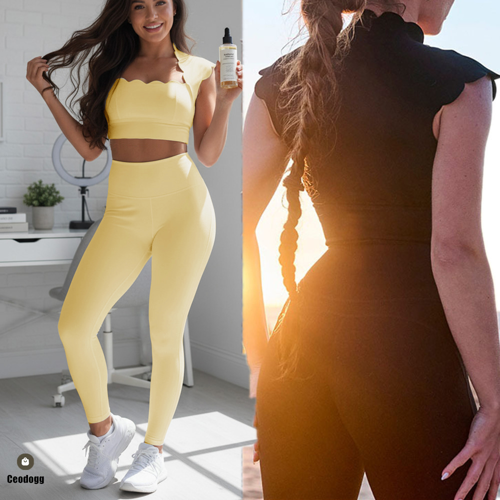 Pad Wavy Women Sports Vest Yog - огляд і ціна Yoga Fitness Matte