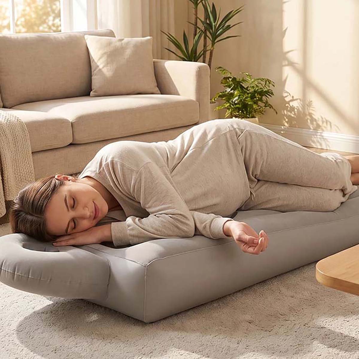 Inflatable Pregnancy Pillow Yo - огляд і ціна Yoga And Fitness Mat