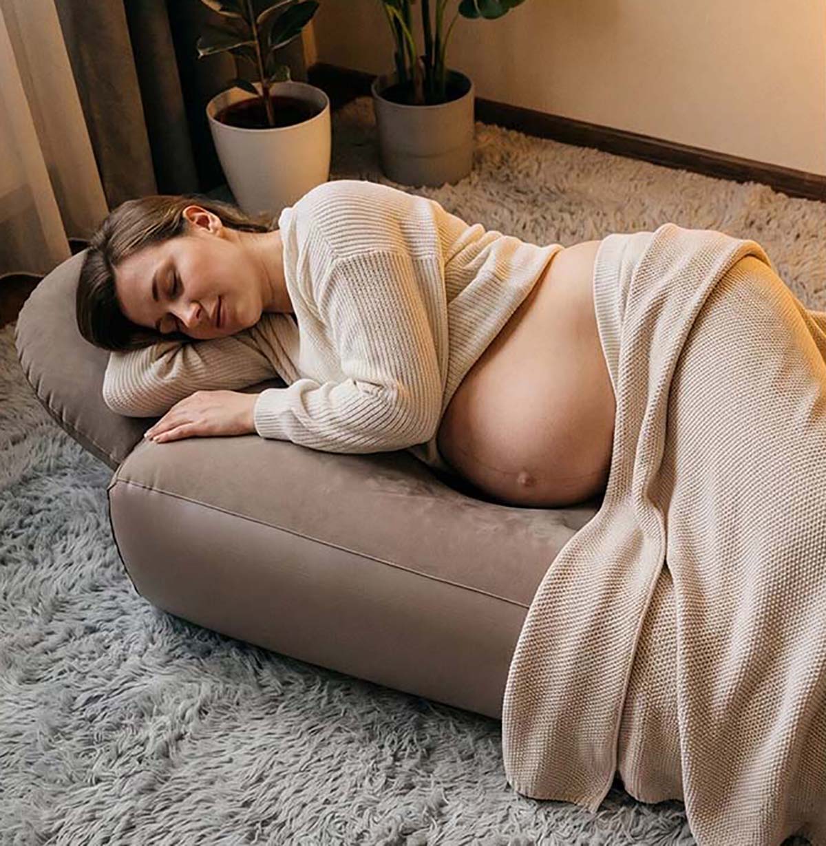 Inflatable Pregnancy Pillow Yo - огляд і ціна Yoga And Fitness Mat