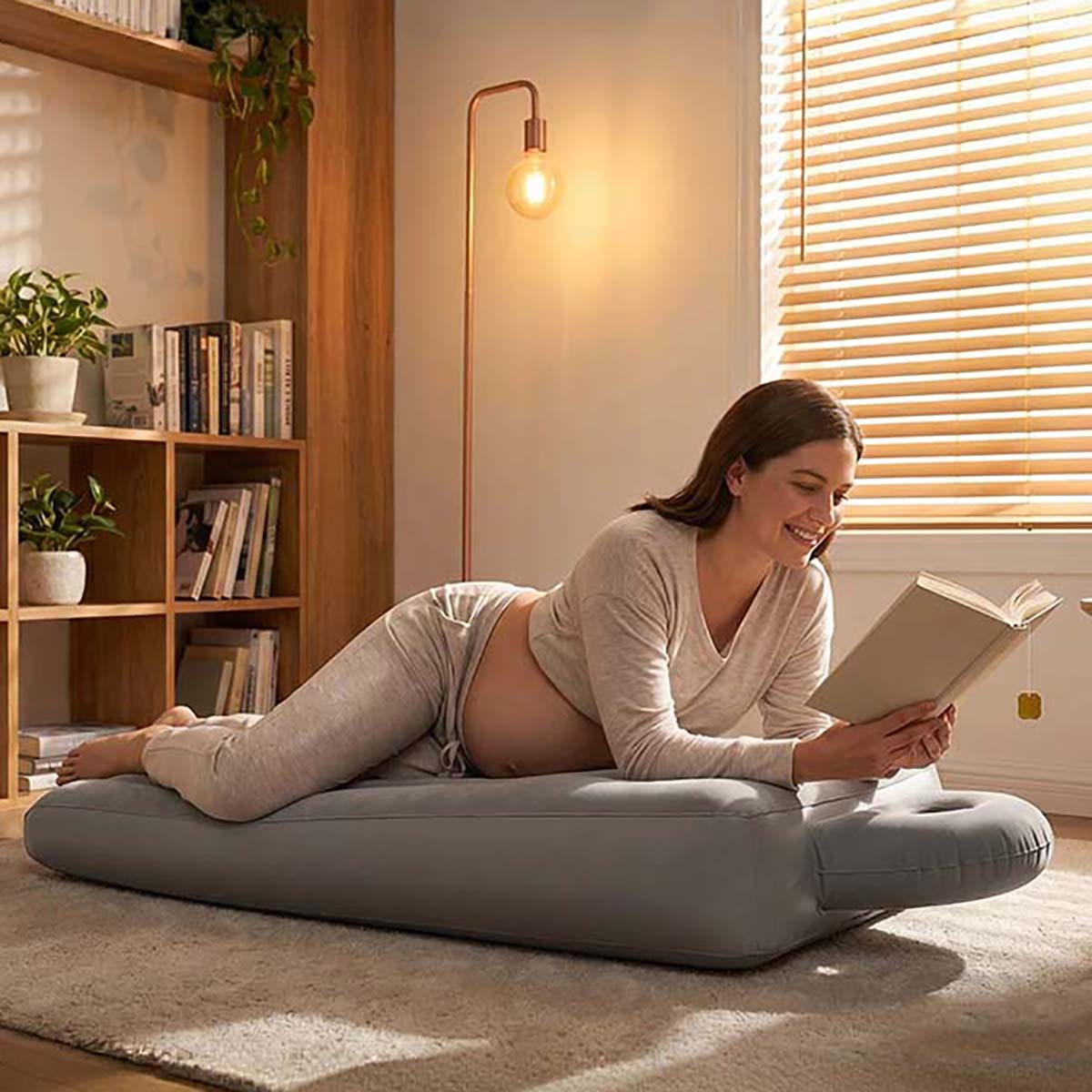 Inflatable Pregnancy Pillow Yo - огляд і ціна Yoga And Fitness Mat
